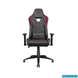 Accessori Gaming Nuwo Nuwo Sedia Gaming, Doox Red, Nero E Rosso