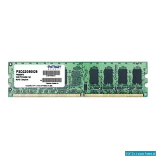 Memorie RAM Patriot Patriot RAM Dimm 2GB Ddr2 800MHZ Cl6 Non Ecc