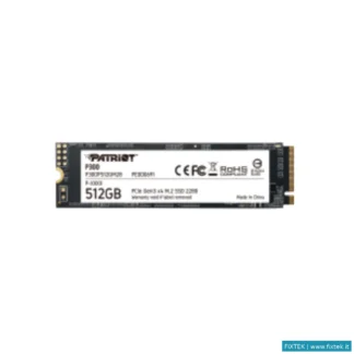 SSD Interni Patriot Patriot SSD Interno P300 512GB M.2 Pcie R/W 1700/1200 Gen 3X4