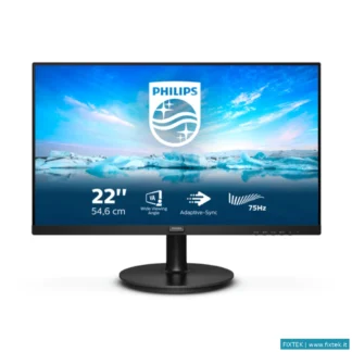 Monitor LED Philips Philips Monitor 21,5 LED VA 16:9 FHD 4MS 250 Cdm, Vga/Dp/Hdmi, Multimediale