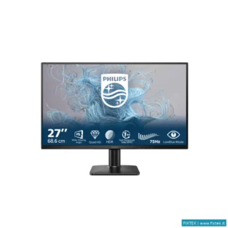Monitor LED Philips Philips Monitor 27 LED IPS QHD 16:9 4MS 300 Cdm 100HZ, Dp/Hdmi