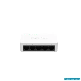 Switch E Hub Ruijiee Reyee Switch Non Gestito A 5 Porte Da 10/100 Mbps (Chassis Plastico Desktop)