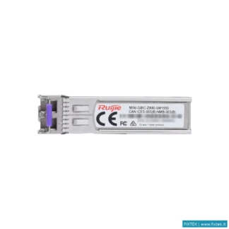 Switch E Hub Ruijiee Reyee Transceiver Sfp 1000BASE-ZX Sm (1550Nm, 80KM, Connettore Lc)