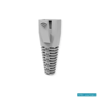 Cavi Vari Roline Roline Cappuccio Di Protezione Per Rj45, Tagliabile, 10 Pezzi, Grigio