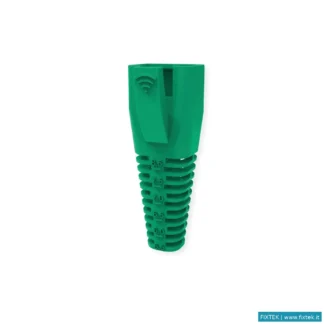Cavi Vari Roline Roline Cappuccio Di Protezione Per Rj45, Tagliabile, 10 Pezzi, Verde