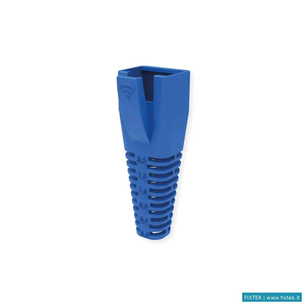 Cavi Vari Roline Roline Cappuccio Di Protezione Per Rj45, Tagliabile, 10 Pezzi, Blu