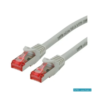 Cavi Di Rete Roline Roline Cavo S/Ftp, Pimf, Patchcord Cat.6, Component Level, Lsoh, Grey, 10M
