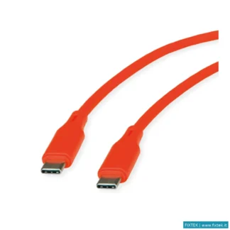 Cavi USB Roline Roline Cavo USB Colorato, 1M, Arancione