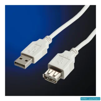 Cavi USB Roline Roline Cavo Usb2.0 Cable, A - A, M F, 1.8M