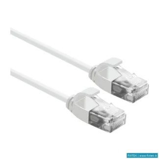Cavi Di Rete Roline Roline Cavo Utp Data Center Patchcord Cat.6A/Class Ea, Lsoh, Slim, Bianco, 0.5M