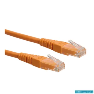 Cavi Di Rete Roline Roline Cavo Utp Patchcord Cat.6, Class E,Arancio, 5M