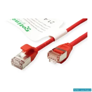 Cavi Di Rete Roline Roline Green Cavo U/Ftp Datacenter Patchcord Cat.6A/Class Ea, Lsoh/Tpe, Slim, Ro