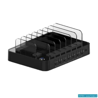 Cavi Di Alimentazione Roline Roline Stazione Di Ricarica Tablet, Cel, Usb, 7 Porte