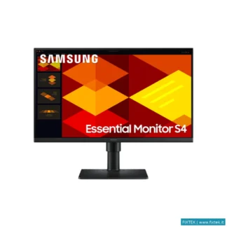 Monitor LED Samsung Samsung Monitor 24 LED IPS 16:9 FHD 5MS 250 Cdm 100HZ, Pivot, Dp/Hdmi, S4 S24D40