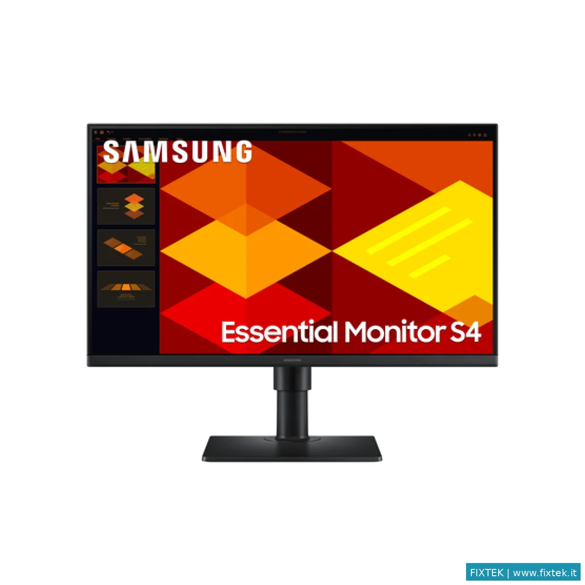 Monitor LED Samsung Samsung Monitor 24 LED IPS 16:9 FHD 5MS 250 Cdm 100HZ, Pivot, Dp/Hdmi, S4 S24D40