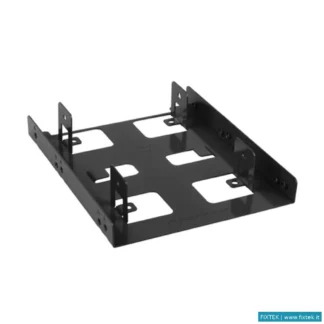 Hard Disk Accessori Sharkoon Sharkoon Bayextension Black 3.5 SSD Mounting Frame For 2 Ssds"