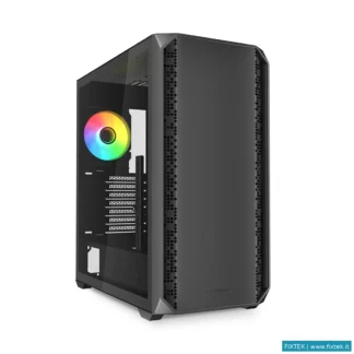 Case Sharkoon Sharkoon Case Ak2 RGB Atx Black