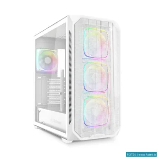 Case Sharkoon Sharkoon Case Ak5M RGB Atx White