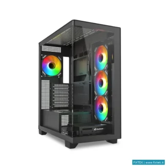 Case Sharkoon Sharkoon Case Elite Shark Ca500 Atx Nero
