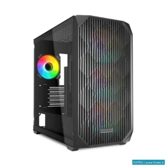 Case Sharkoon Sharkoon Case Mk3 Matx RGB Nero