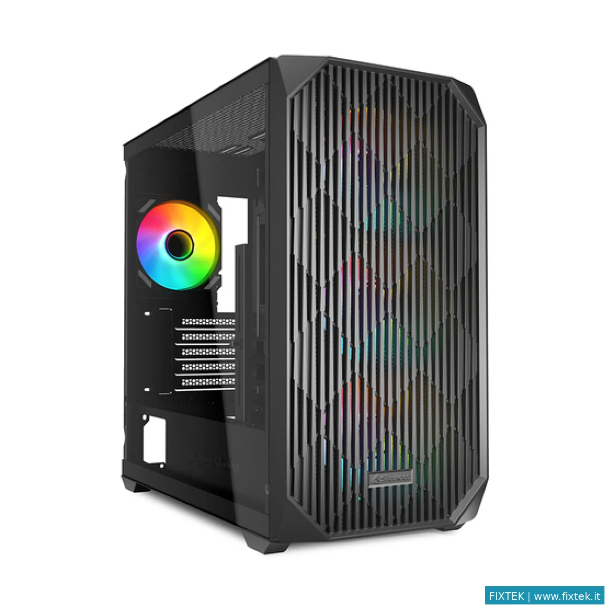 Case Sharkoon Sharkoon Case Mk3 Matx RGB Nero