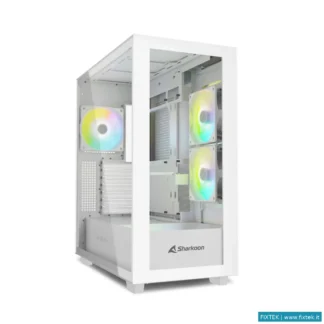 Case Sharkoon Sharkoon Case Rebel C60 RGB White RGB