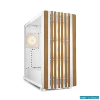 Case Sharkoon Sharkoon Case Rebel C70G RGB White