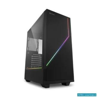 Case Sharkoon Sharkoon Case RGB Flow, Atx, 7 Slots Expansion, 2 USB 3.0, 1 USB 2.0Drive Bay Da 2,5"/