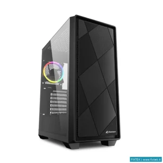 Case Sharkoon Sharkoon Case Vs8 RGB Black