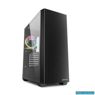 Case Sharkoon Sharkoon Case Vs9 RGB Black