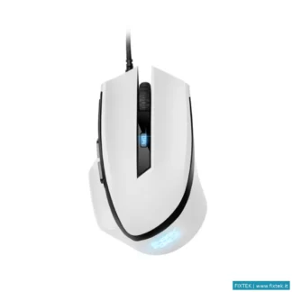Mouse Sharkoon Sharkoon Mouse Gaming Shark-Force2-Wh, 4200 Dpi, Usb, 1.8Mt, Bianco
