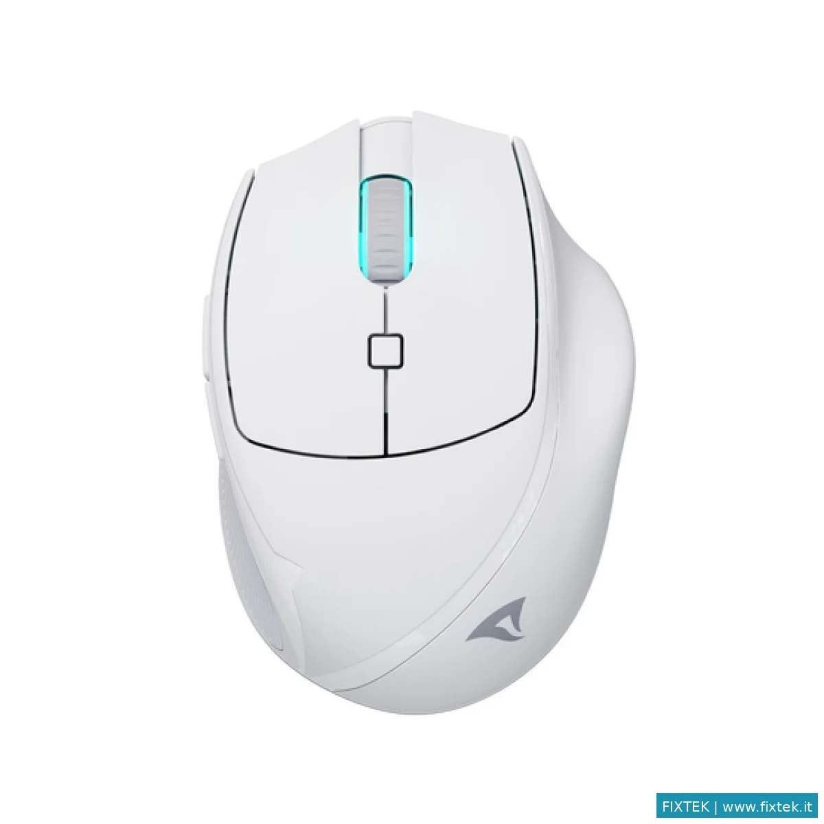 Mouse Sharkoon Sharkoon Mouse Wireless Officepal, Ergonomico, Bianco