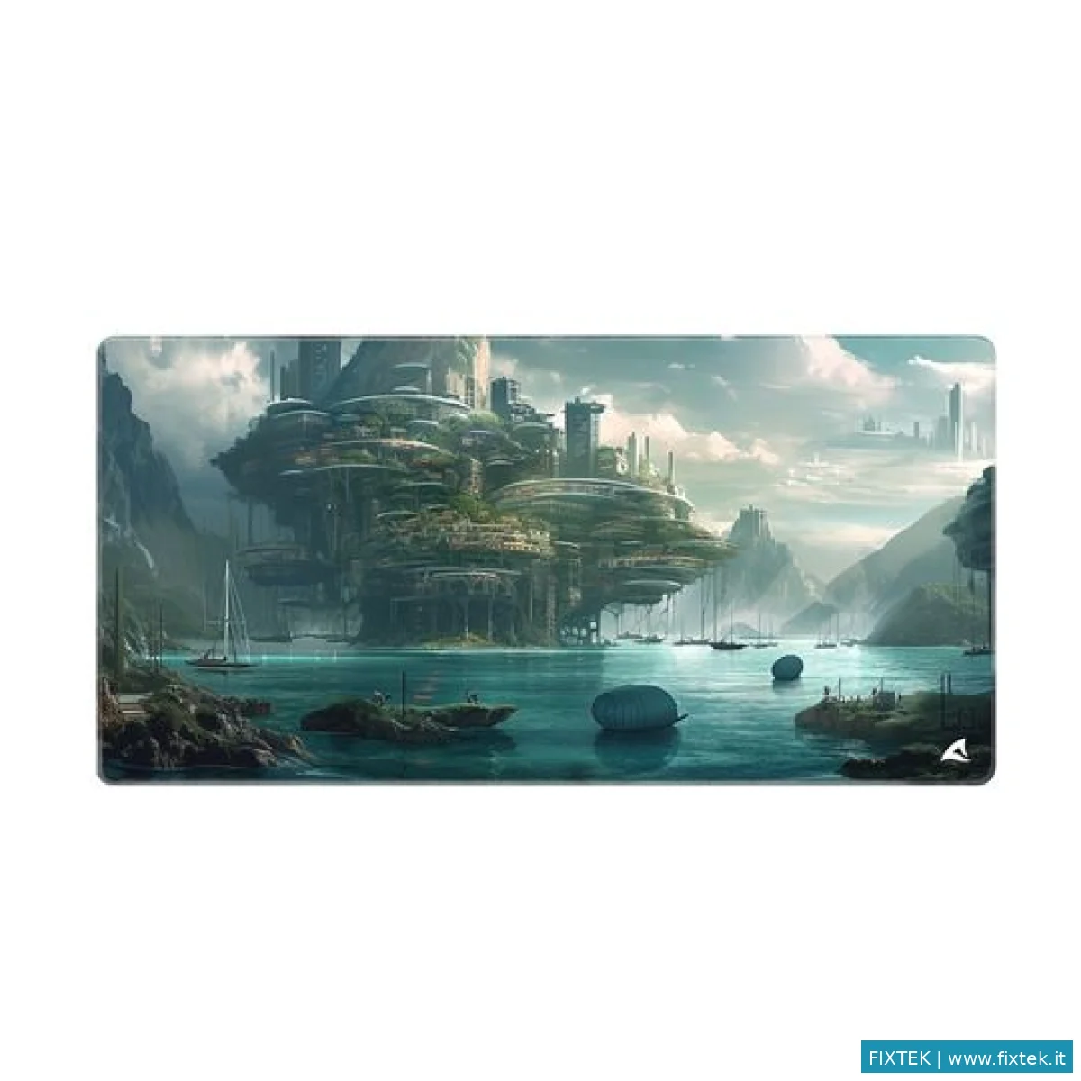 Tastiere E Mouse Accessori Sharkoon Sharkoon Skiller Sgp40 D6 Mousepad Tappetino Gaming 1000 X 500 X
