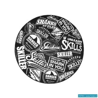 Accessori Gaming Sharkoon Sharkoon Tappeto Per Sedia Gaming Sfm10, Diametro 120 Cm, Spessore 5 Mm, B