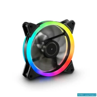 Case Ventole Sharkoon Sharkoon Ventola Case Shark Blades Rgb, 1200 Rpm, Connettore A 3 Pin, 12V, Lun