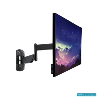 Wall Mount Lindy Supporto A Parete Regolabile Per Display Singolo - Braccio Regolabile Che Supporta