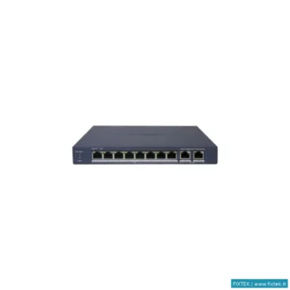 Switch E Hub Hikvision Switch Hikvision Smart Managed Poe Gigabit L2, 8 Gigabit RJ45 Poe Ports, 2 Gi