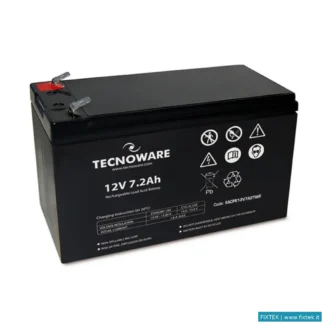 Batterie UPS Tecnoware Tecnoware Power Battery 12V 7,2Ah Faston 6,3 Mm