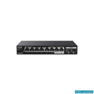 Switch E Hub Tenda Tenda Switch Unmanaged Desktop, 8*2.5Ge + 2*10G Sfp