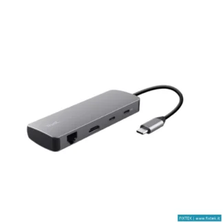 Docking Station Trust Trust Adattatore Multiporta Dalyx 8-In-1