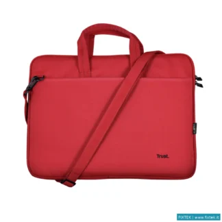 Borse Per Notebook Trust Trust Borsa Bologna 16, Eco Rosso