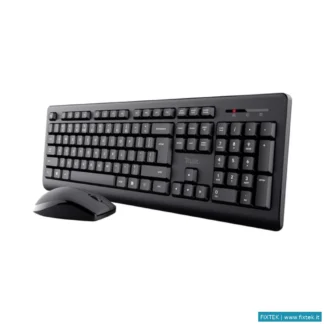 Tastiere Trust Trust Bundle Primo Wireless Tastiera + Mouse It