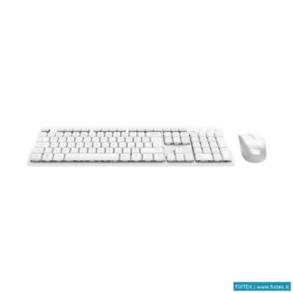 Tastiere Trust Trust Bundle Tastiera E Mouse Ody Ii, Bianco, It