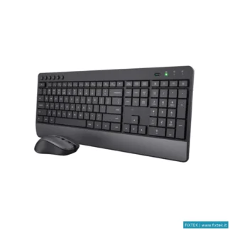 Tastiere Trust Trust Bundle Trezo Tastiera + Mouse Wireless Eco It