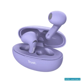 Cuffie E Microfoni Trust Trust Cuffie Yavi BT Enc, Viola