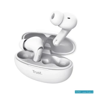 Cuffie E Microfoni Trust Trust Earbuds Yavi BT Enc, Bianco
