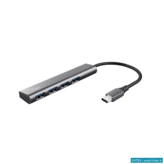 Hub USB Trust Trust Hub Halyx 4-Port USB-C