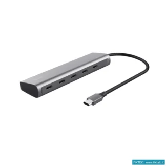Hub USB Trust Trust Hub Halyx 5 Port USB-C