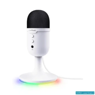 Cuffie E Microfoni Trust Trust Microfono Gxt234W Yunix USB Bianco