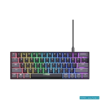 Tastiere Trust Trust Mini Tastiera Gaming Gxt867 Acira 60 It